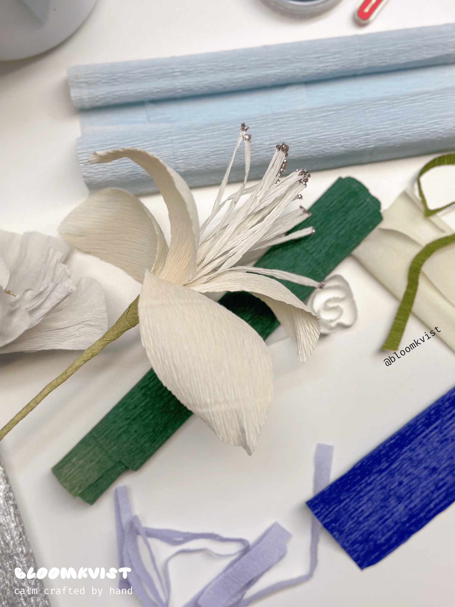 Florale Paper Pieces INTENTION Session — BLOOMKVIST Berlin